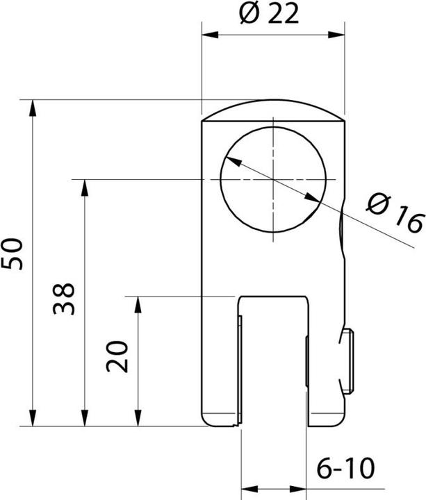 Produktbild Pauli+Sohn Adapter verlängert für Stabilisationsstangen