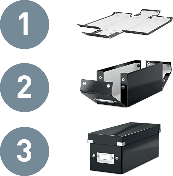 Produktbild Leitz WOW Click & Store CD Ablagebox (Spezial)