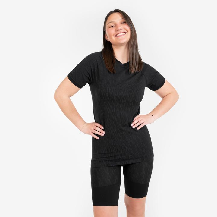 Image du produit Kipsta Short fonctionnel de football homme/femme - Keepdry noir (XL)