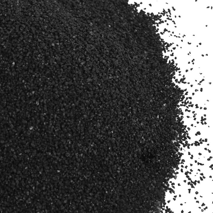 Actual product image VidaXL Aquarium sand 10 kg Black 0.2-2 mm,Colour: Black,Material (Bottom ground, other items)