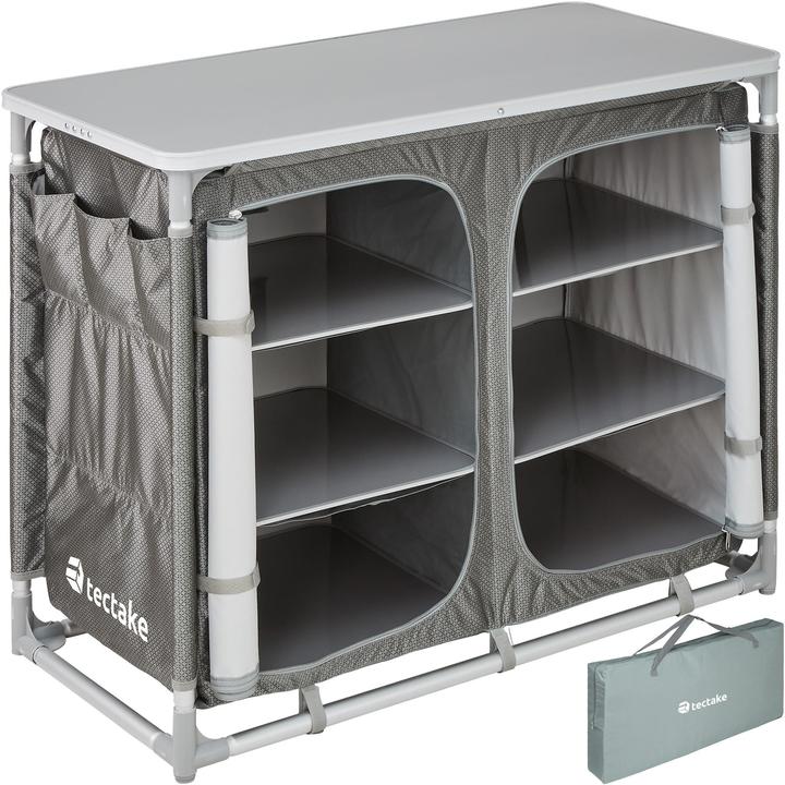 Produktbild tectake Campingküche 97x47,5x78cm
