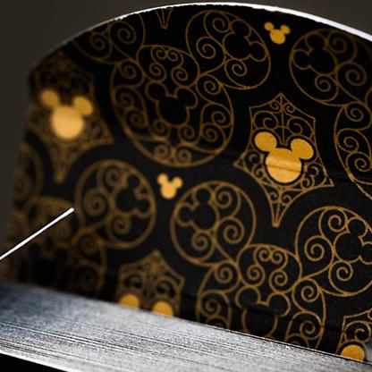 Actual product image Bicycle Disney - Black & Gold Mickey (German)