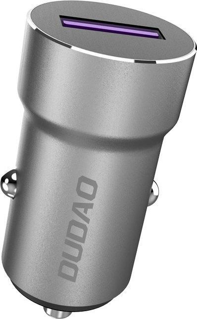Actual product image Dudao Fast USB Cigarette Lighter Car Charger 5 A 22.5 W Quick Charge 3.0 VOOC Gray (R4Pro Upgrade gr