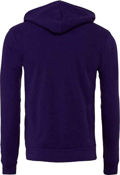 Actual product image Bella Canvas Adults Unisex Full Zip Hoodie (L)