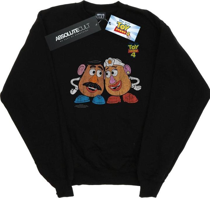 Actual product image Disney Girls Toy Story 4 Mr And Mrs Potato Head Sweatshirt (128)