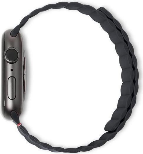 Produktbild Cyberport magnetisches Silikonarmband LITE Schwarz 38-40mm (Silikon)