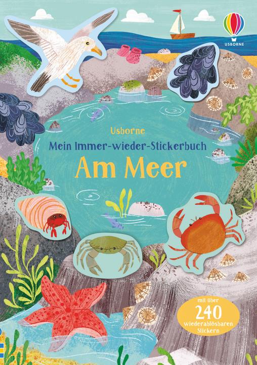 Image du produit Mein Immer-wieder-Stickerbuch: Am Meer (Allemand, Jessica Greenwell., 2022)