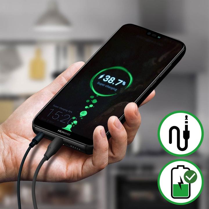 Actual product image Huawei USB-C charging port + 3.5 jack plug spare part for P20 Lite (Module, Huawei P20 Lite)