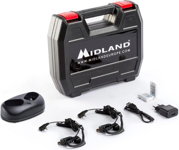 Actual product image Midland XT50 Adventure radios black/silver (8 km)