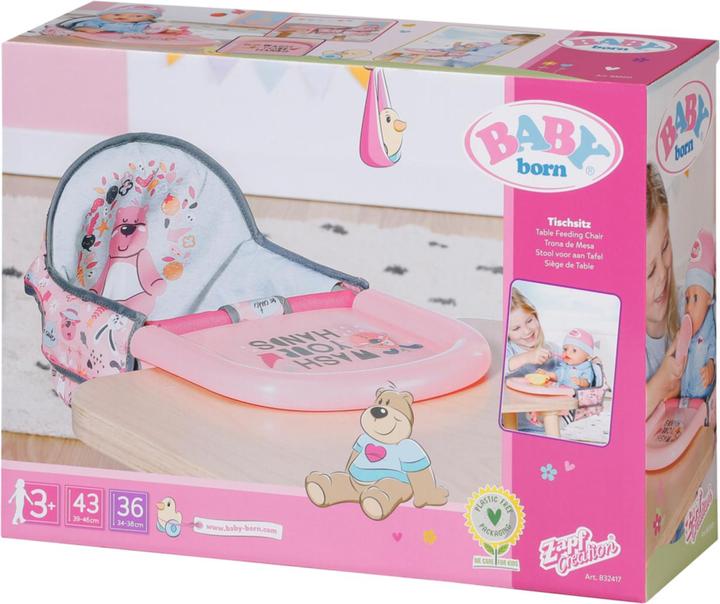 Actual product image Zapf Creation Baby Born table seat