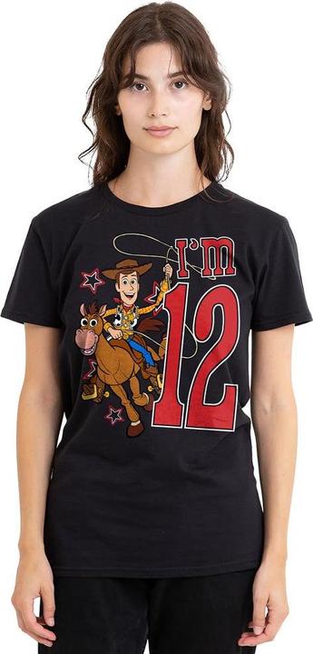 Immagine prodotto Toy Story I'm 12 Maglietta Compleanno Legno Adulto Unisex (XL)