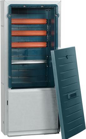 Produktbild ABB CDC2000 Kabelrinne-El PK48 mit SchienenBxHxT: 592x820x222 mincl. Feuchtigkeitssperre und Kunstst