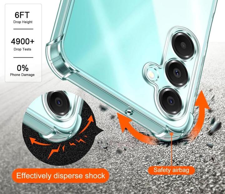 Produktbild Screenguard Crystal Soft Airbag Bumper (Samsung Galaxy A16 5G)