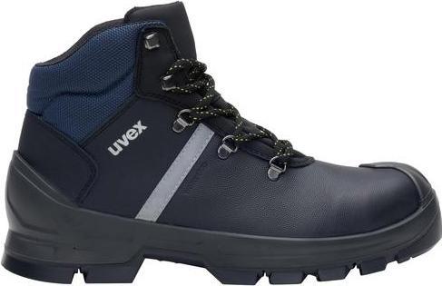 Produktbild Uvex Safety 6512242 Sicherheitsstiefel S3 Schuhgrösse (EU): 42 Schwarz, Blau 1 Paar (S3, 42)