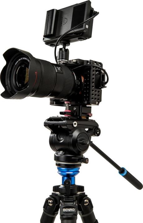 Actual product image Benro statyw A2573F + głowica S4PRO (Metal)