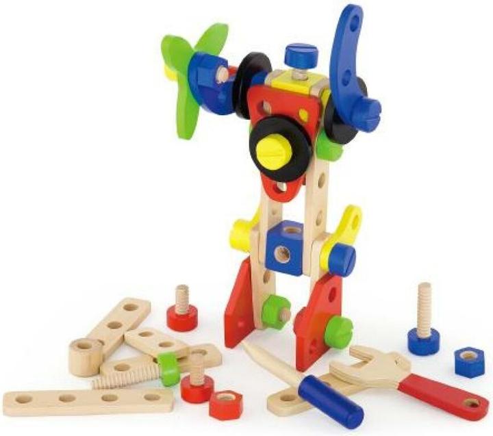 Actual product image Viga Toys Construction bricks, wood 48 parts (N50383)
