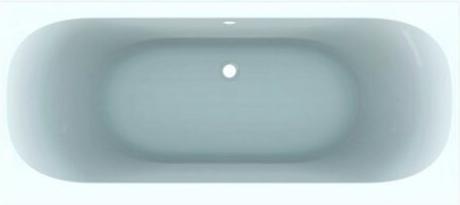Actual product image Geberit rectangular bathtub Soana, Duo, built-in bathtub, narrow rim, 190 x 90 cm, white (196 l, 90 cm, 48 cm)