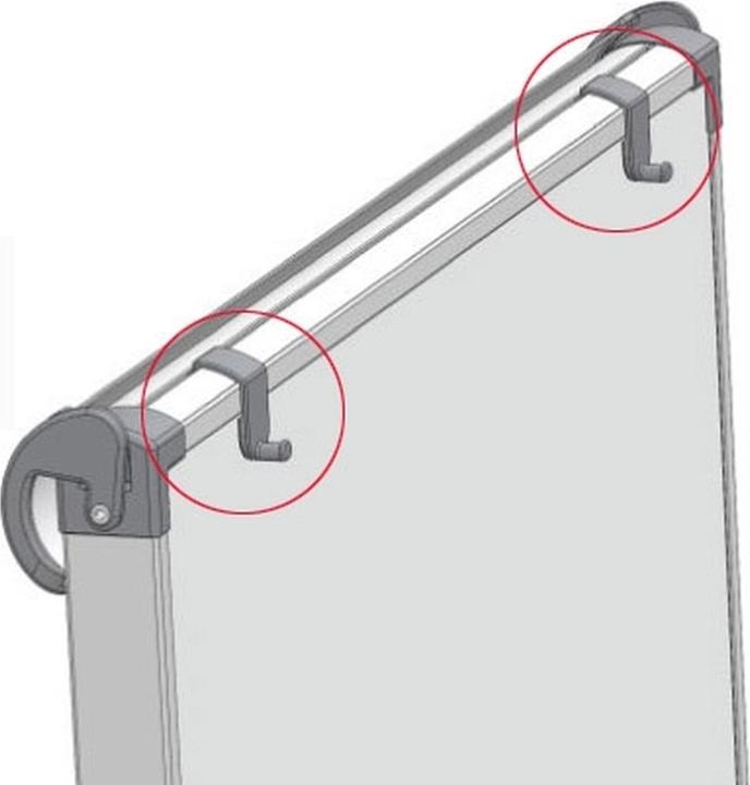 Produktbild Franken Flipchartblockhalter