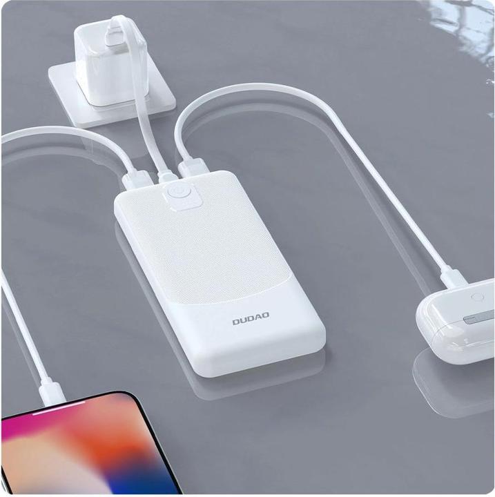 Actual product image Dudao K10Pro powerbank 20000mAh Black (20000 mAh, 10 W, 10 Wh)