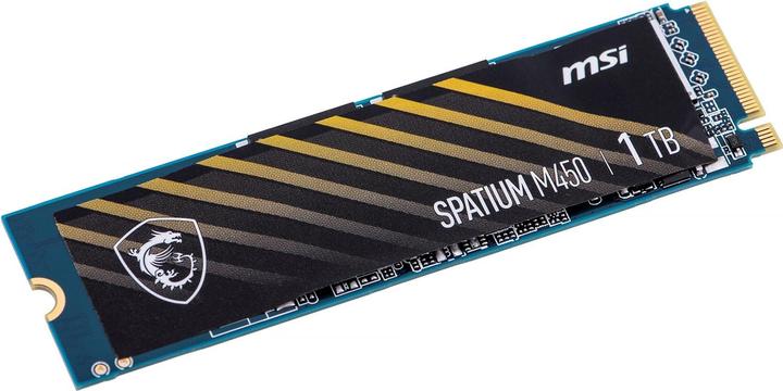 Actual product image MSI 1To M.2 NVMe Gen4 - SPATIUM M450 V1 (1000 GB, M.2 2280)
