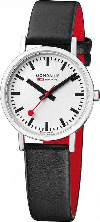 Produktbild Mondaine Classic - Vegan poliert (Analoguhr, Swiss Made, 30 mm)