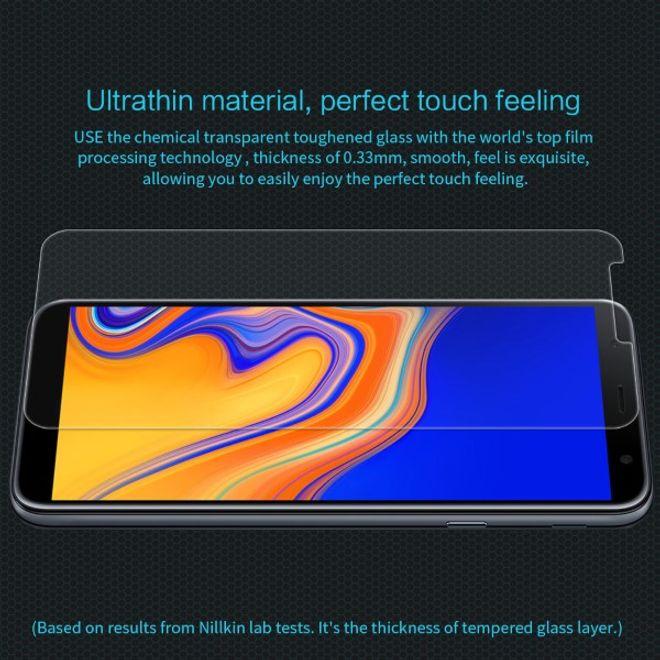 Actual product image Nillkin Amazing H protective glass screen protector (1 Piece, Samsung Galaxy J4+)