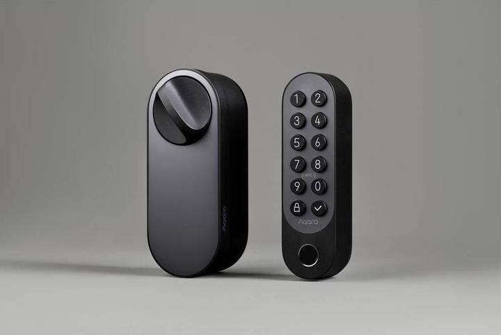 Image du produit Aqara Smart Lock U200 noir, EL-D02E (Clé, Empreinte digitale, Bluetooth, Smartphone, Combinaison électronique de chiffres, Carte clé)