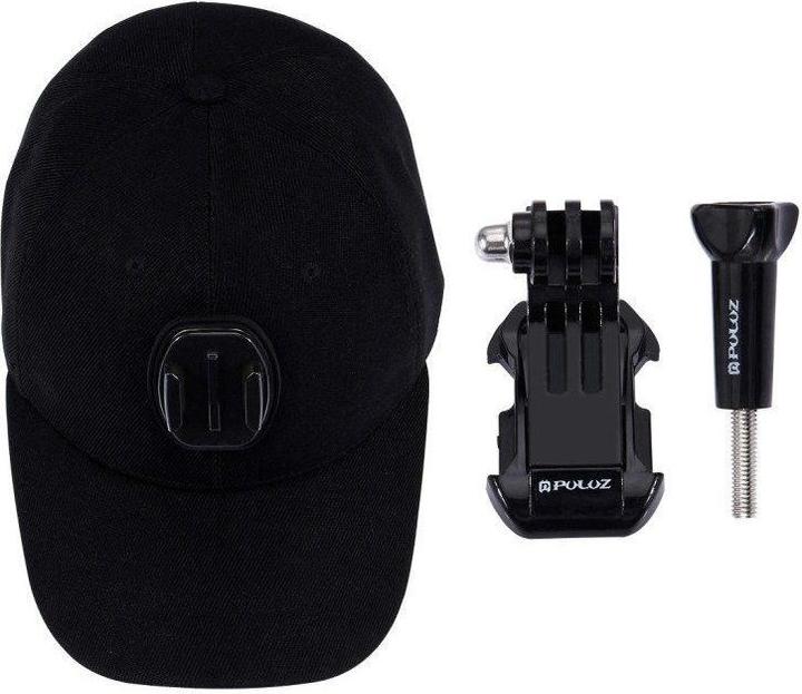 Actual product image Puluz Hat with mount for sport camera PU195 (HERO8 Black, One R, DJI Osmo Action)