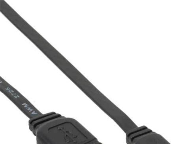 Actual product image InLine Mini USB 2.0 Cable USB-A to Mini-B (5 m, USB 2.0)