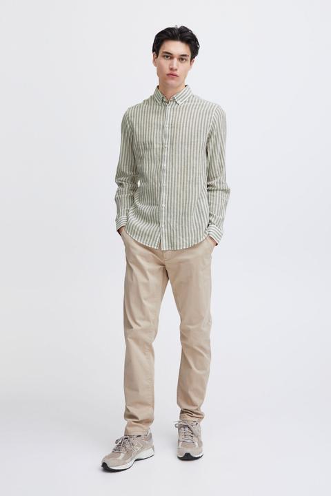 Produktbild Casual Friday CFAnton LS BD striped linen mix shirt 20504974 (XL)