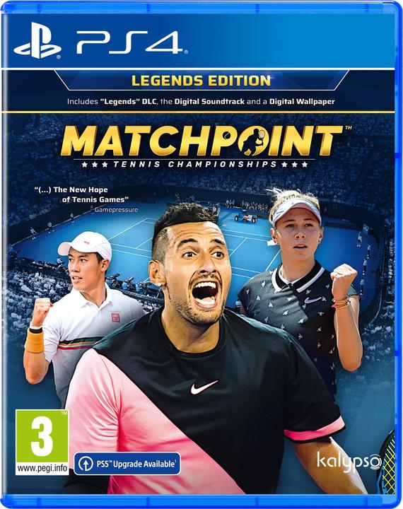 Produktbild Matchpoint - Tennis Championships Legends Edition (PS4) (IT/ESP) (PS4, IT)
