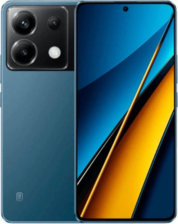 Xiaomi Poco X6 (256 GB, Blau, 6.67", Dual SIM, 0.00 Mpx, 5G)
