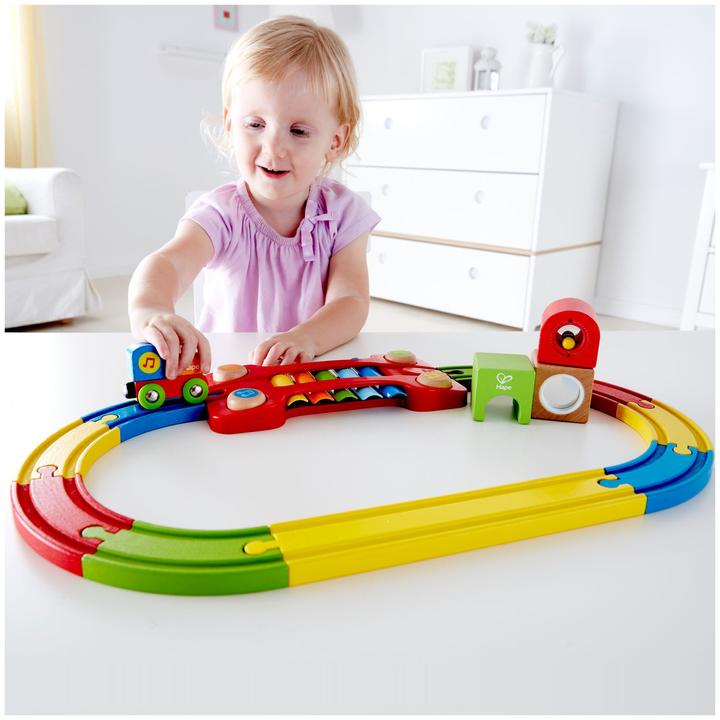 Produktbild Hape Eisenbahnset der Sinne
