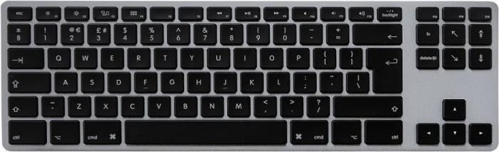 Matias Mac Tenkeyless RGB Space Gray (Ing. Int., Senza fili)