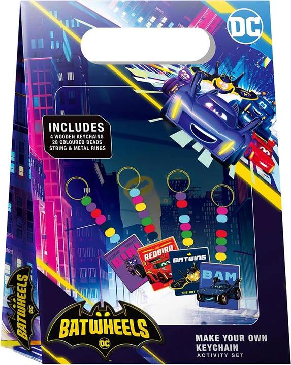 Produktbild Batwheels Make Your Own Keychain Aktivitätsset