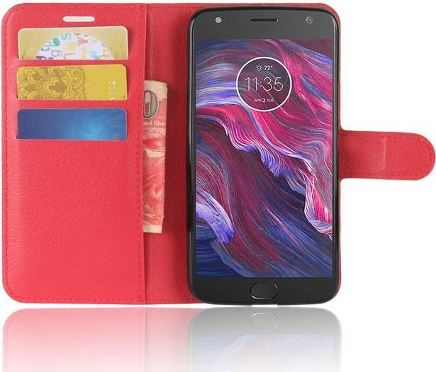 Actual product image MU Classic Classic leather case with litchite texture (Motorola Moto X4)