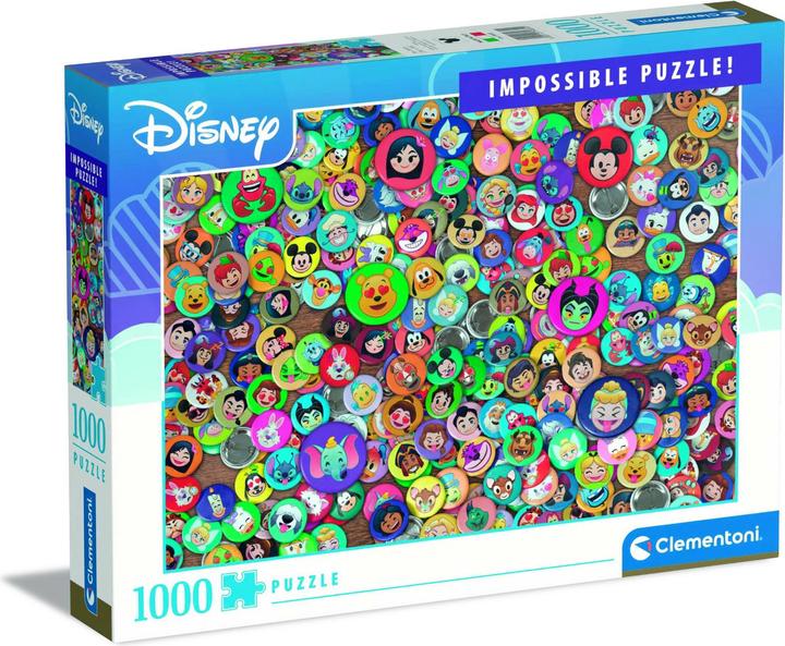 Image du produit Clementoni 1000 pcs - Impossible Disney Classic (1000 pièces)