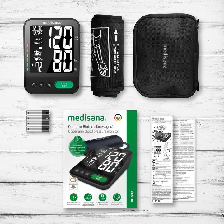 Produktbild Medisana BU 582 (Blutdruckmessgerät Oberarm)