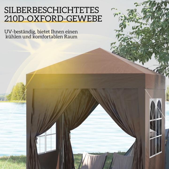 Actual product image Outsunny Folding pavilion (200 cm, 200 cm)