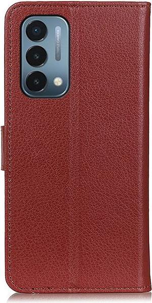 Actual product image MU Classic Litchi Leather Bookcover Series (OnePlus North N200 5G)