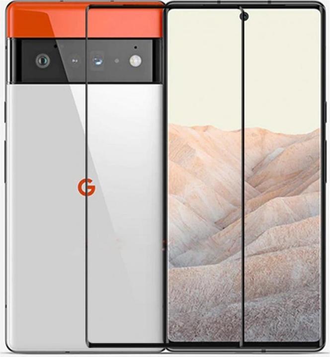 Actual product image Screenguard Full screen armoured glass (1 Piece, Google Pixel 6)