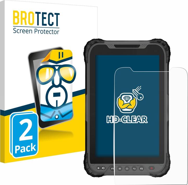 Actual product image BROTECT Screen Protector Clear (2 Piece, Zenius 800)
