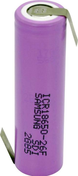 Produktbild Samsung ICR18650-26 ZLF (1 Stk., 18650, 2550 mAh)