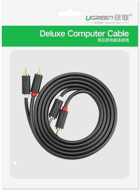 Actual product image Ugreen 2in1 (2 m, Cinch)