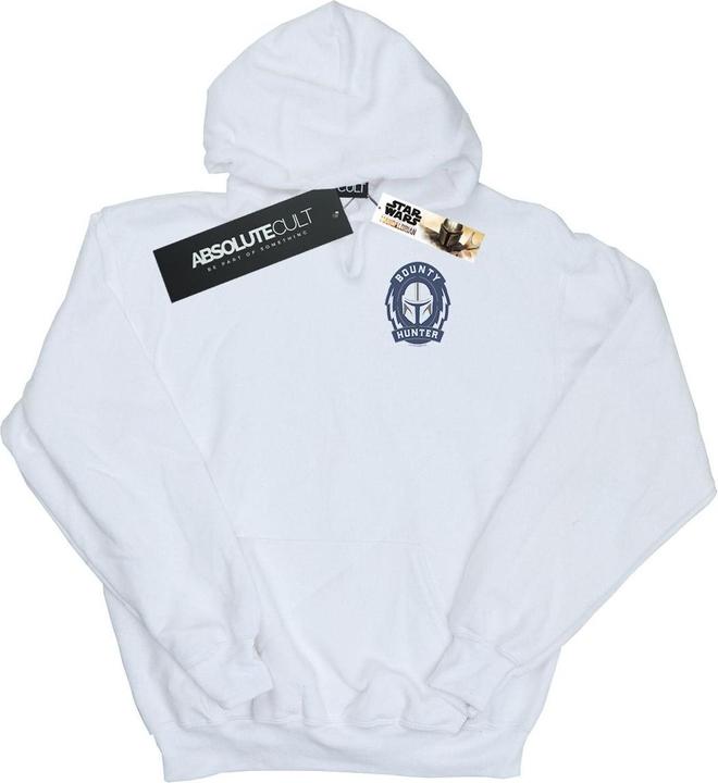 Produktbild Star Wars The Mandalorian Bounty Hunter Badge Breast Print Kapuzenpullover (XXL)