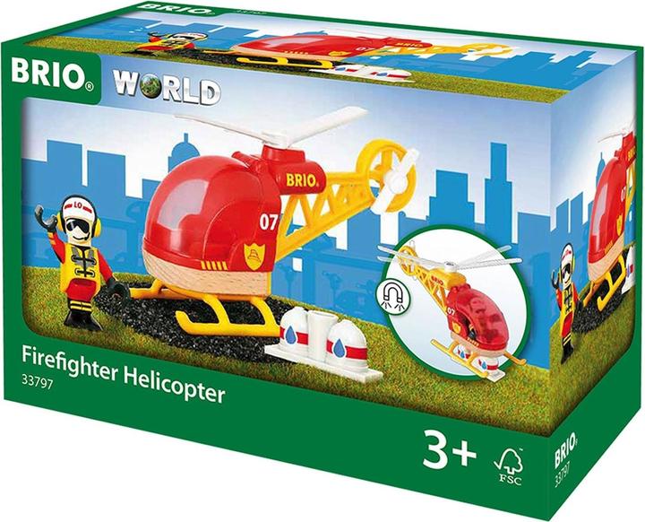 Produktbild Brio Feuerwehr Hubschrauber