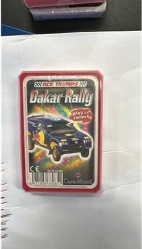 Actual product image Cartamundi Ace Trumps Dakar Rally Playing Card Deck (German)