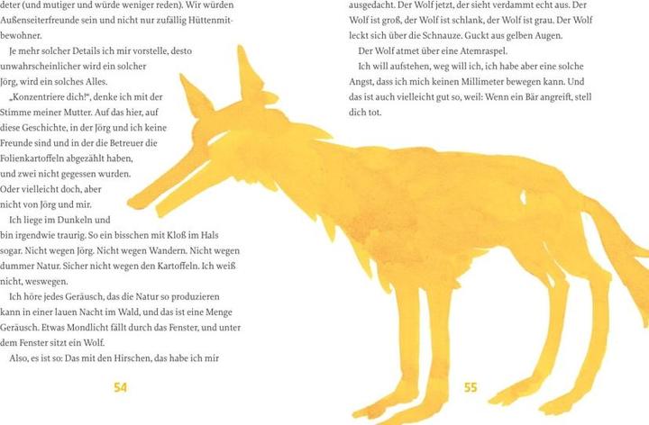Actual product image Wolf (German, Sasa Stanisic, 2023)