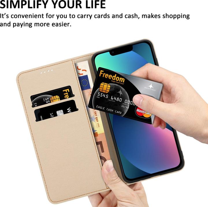 Immagine prodotto Cadorabo Copertina del libro con stampa (Apple iPhone 13 mini)