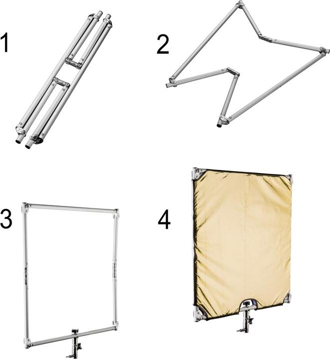 Produktbild Walimex 5in1 Diffusor Panel faltbar 60 Grip (Reflektor, 60 cm)